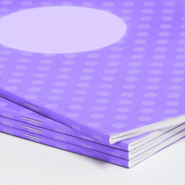 Brochures agrafées à dos carré
