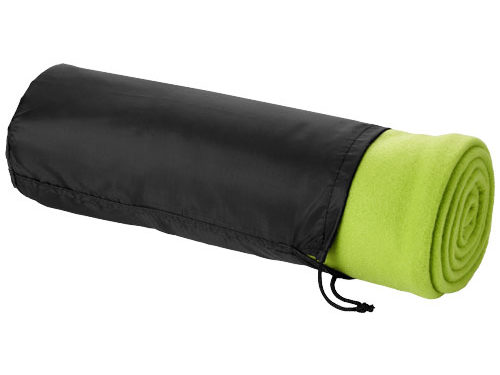 Plaid polaire Huggy avec housse de transport 150 x 120 cm
