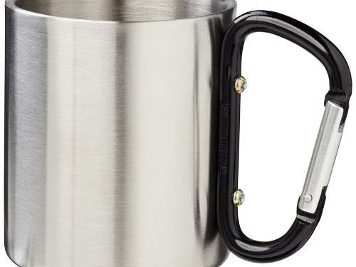 Mug isolant Alpes avec mousqueton 200ml