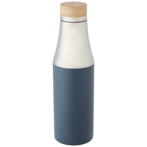 Bouteille Hulan de 540 ml en acier inoxydable avec cuivre et isolation par le vide avec couvercle en bambou – Image 11