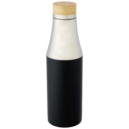 Bouteille Hulan de 540 ml en acier inoxydable avec cuivre et isolation par le vide avec couvercle en bambou – Image 13