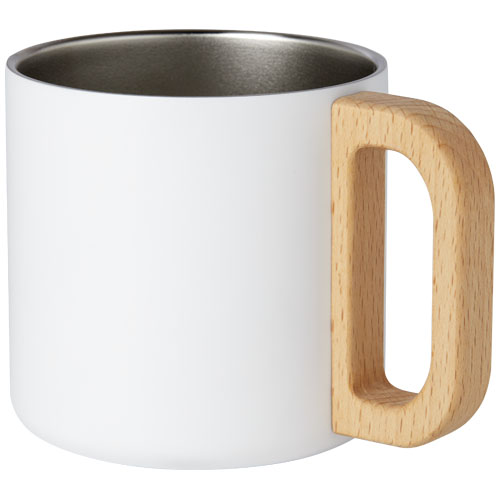 Tasse Bjorn de 360 ml en acier inoxydable recyclé certifiée RCS avec isolation sous vide et couche de cuivre – Image 5