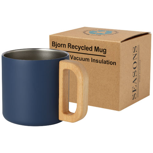 Tasse Bjorn de 360 ml en acier inoxydable recyclé certifiée RCS avec isolation sous vide et couche de cuivre – Image 8