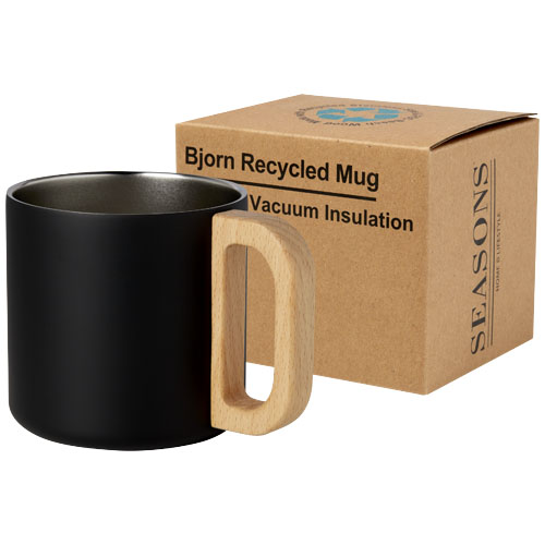 Tasse Bjorn de 360 ml en acier inoxydable recyclé certifiée RCS avec isolation sous vide et couche de cuivre – Image 10