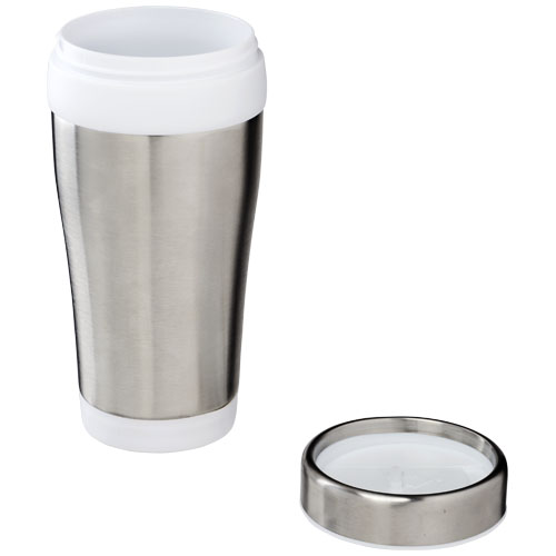 Gobelet avec isolation Elwood de 410 ml en acier inoxydable recyclé certifié RCS – Image 4