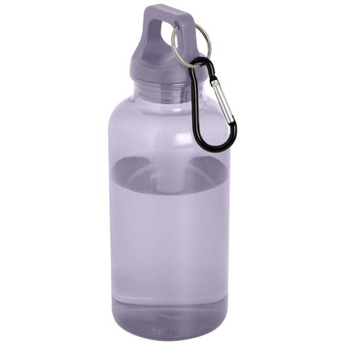 Bouteille d'eau Oregon de 400 ml en plastique recyclé avec mousqueton – Image 9