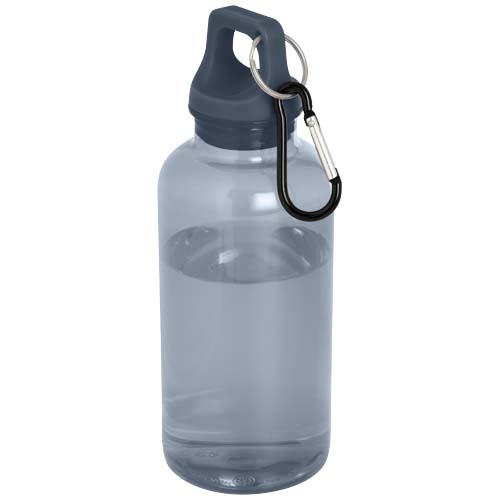 Bouteille d'eau Oregon de 400 ml en plastique recyclé avec mousqueton – Image 14