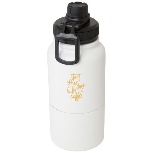 Bouteille de sport Dupeca de 840 ml avec isolation en acier inoxydable certifiée RCS – Image 4