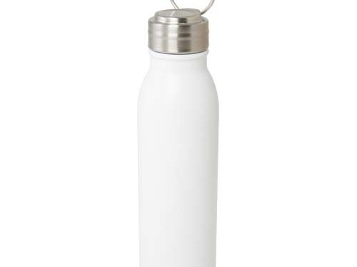 Bouteille d'eau Harper de 720 ml en acier inoxydable certifié RCS avec boucle métallique