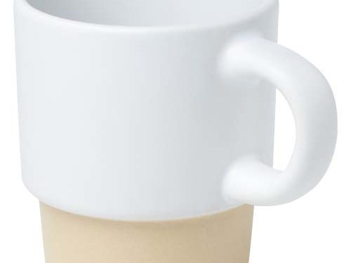 Tasse à espresso empilable Olympia de 130 ml avec fond en argile