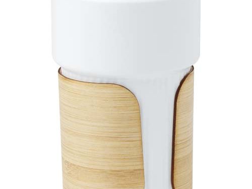 Gobelet Fika de 340 ml avec couvercle en bambou