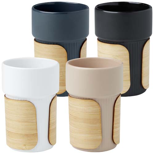 Gobelet Fika de 340 ml avec couvercle en bambou – Image 5
