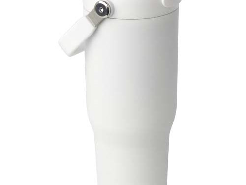 Gobelet avec isolation sous vide Bronx en cuivre et acier inoxydable recyclé certifié RCS Bronx de 900 ml avec couvercle à do