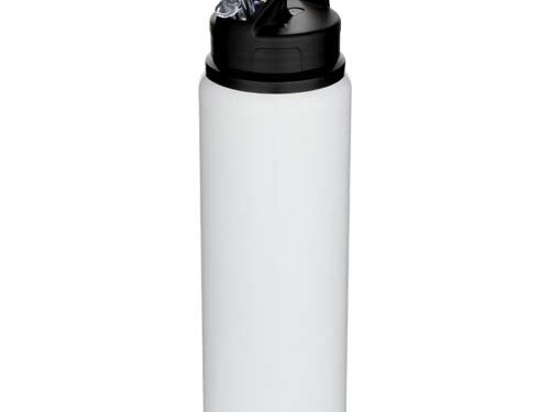 Bouteille d’eau Fitz de 800 ml en acier inoxydable recyclé certifié RCS à simple paroi