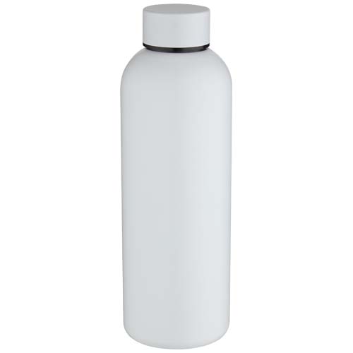 Bouteille d’eau Spring de 750 ml en acier inoxydable recyclé certifié RCS à simple paroi