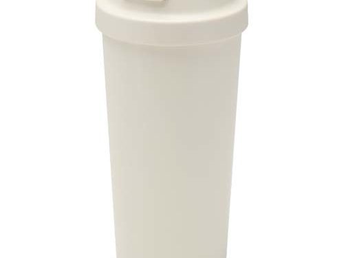 Gobelet isotherme à double paroi en acier inoxydable recyclé RCS Hampton, 480 ml