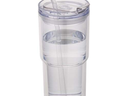 Gobelet en plastique à double paroi Archer de 480 ml