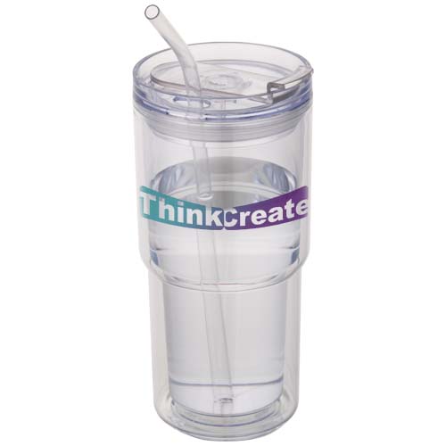Gobelet en plastique à double paroi Archer de 480 ml – Image 3