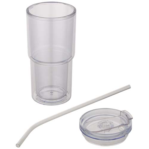 Gobelet en plastique à double paroi Archer de 480 ml – Image 4