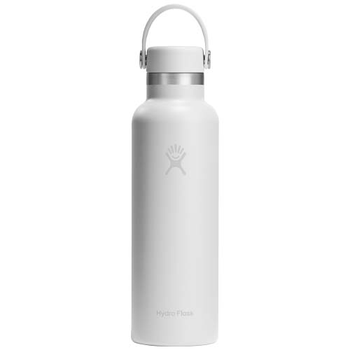 Gourde isotherme en acier inoxydable Hydro Flask à goulot standard, 621 ml, avec bouchon à paille – Image 2