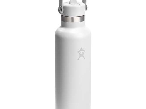 Gourde Hydro Flask à goulot standard, 621 ml, en acier inoxydable isotherme