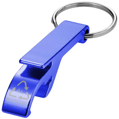 Ouvre-bouteille et canette Tao en aluminium recyclé certifié RCS avec porte-clés – Image 7