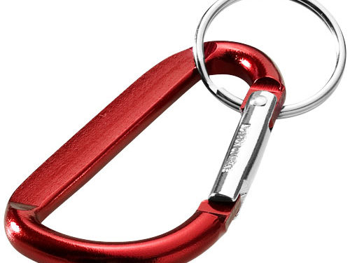 Porte-clés mousqueton Timor en aluminium recyclé RCS