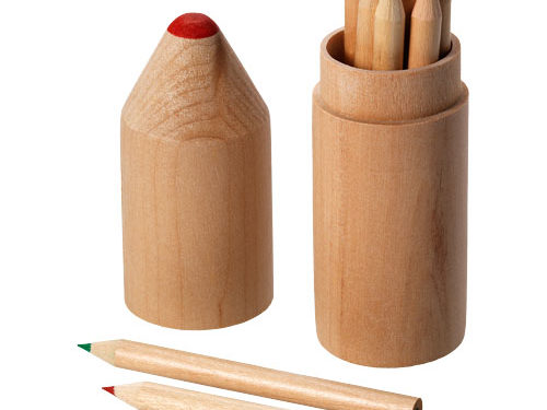 Set de 12 crayons de couleur Bossy