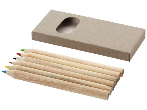 Set de 6 crayons de couleur Ayola
