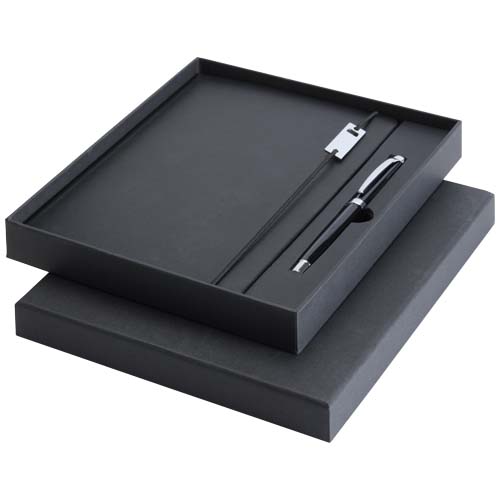 Ensemble carnet à couverture rigide A5 et stylo roller Legato Elegance – Image 12