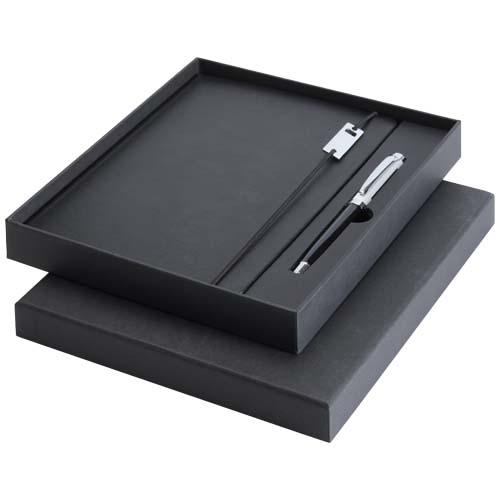 Ensemble carnet à couverture rigide A5 et stylo roller Legato Elegance – Image 13