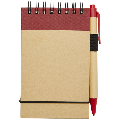 Bloc-notes recyclé format A7 avec stylo Zuse – Image 2