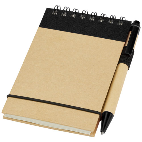 Bloc-notes recyclé format A7 avec stylo Zuse – Image 5