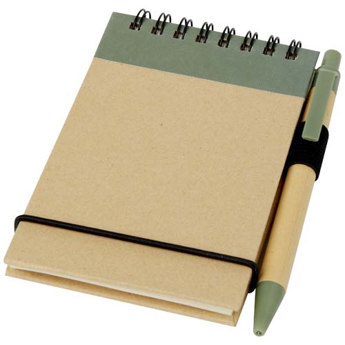 Bloc-notes recyclé format A7 avec stylo Zuse – Image 7