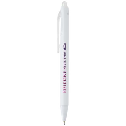 Stylo bille Glen avec double injection recyclé RCS (encre bleue) – Image 3