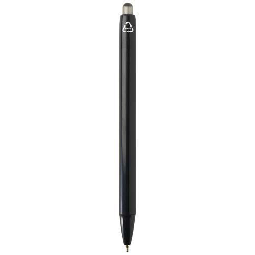 Stylo bille Glen avec double injection recyclé RCS (encre bleue) – Image 10