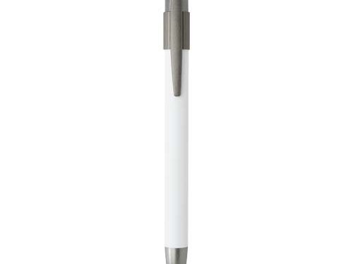 Stylo bille recyclé RCS avec stylet et toupie antistress (encre bleue) Rill