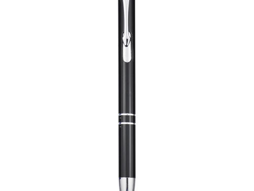 Stylo bille rétractable en aluminium Moneta (encre bleue)