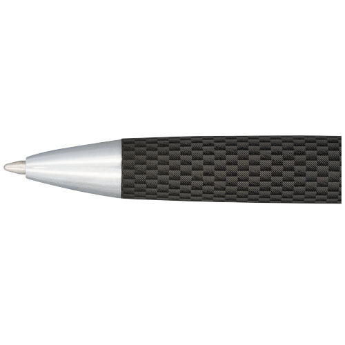 Parure de stylos bille et roller avec étui Carbon (encre noire) – Image 7