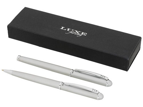Parure stylo à bille et roller Andante (encre noire)