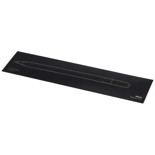 Stylo à bille à mécanisme rotatif SMART en aluminium recyclé (encre noire) – Image 5