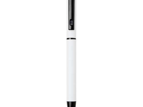 Stylo à bille à ressort en aluminium recyclé Verton avec capuchon (encre bleue)