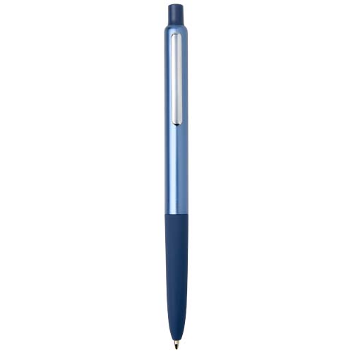Stylo à bille Soffit en aluminium recyclé, à mécanisme à clic et anodisé (encre bleue) – Image 7