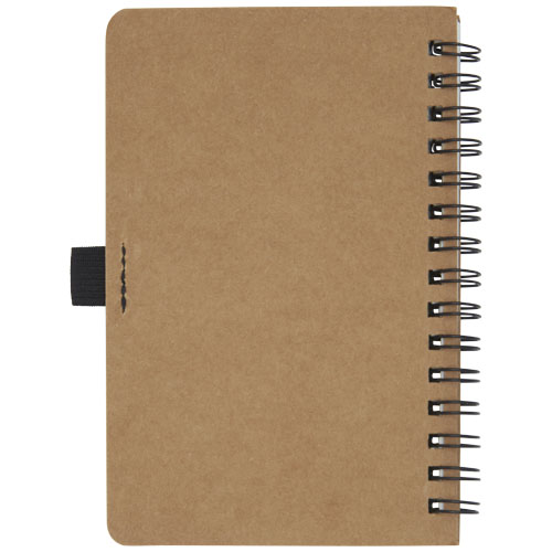 Carnet Cobble A6 à spirales en carton recyclé avec papier de pierre – Image 3