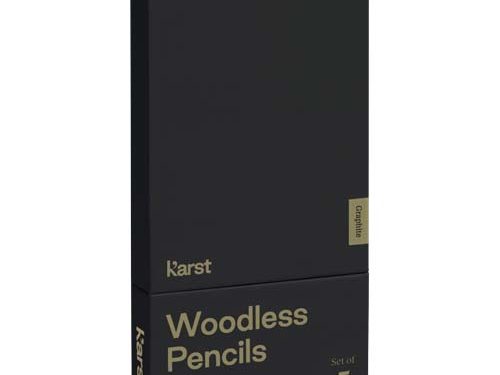 Ensemble de crayons graphite 5 pièces K’arst® 2B sans bois