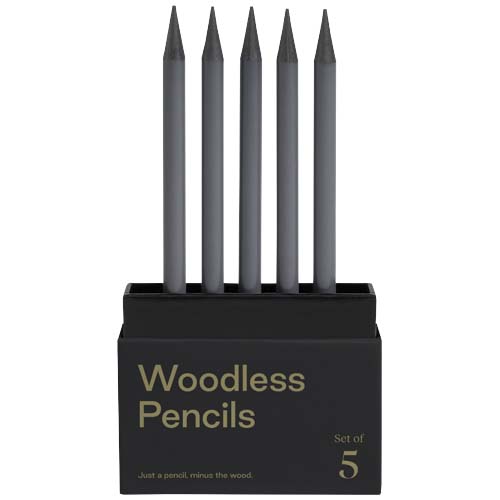 Ensemble de crayons graphite 5 pièces K’arst® 2B sans bois – Image 5