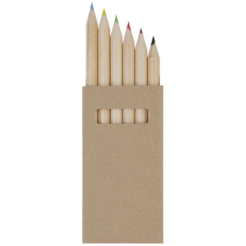 Set de coloriage Artemaa avec 6 crayons – Image 4