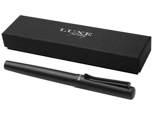 Stylo plume Lucetta en aluminium recyclé (encre noire)