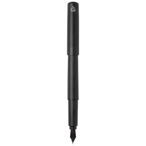 Stylo plume Lucetta en aluminium recyclé (encre noire) – Image 3
