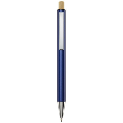 Stylo bille en aluminium recyclé Cyrus (encre bleue) – Image 6